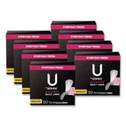 Balance Daily Wrapped Panty Liners, Light Absorbency, 50/Pac