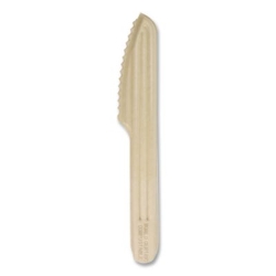 NoTree Cutlery, Light Mediumweight, Knife, Paper, Natural, 1