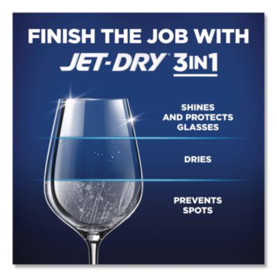 Jet-Dry Rinse Agent, 8.45 Oz Bottle, 8/carton