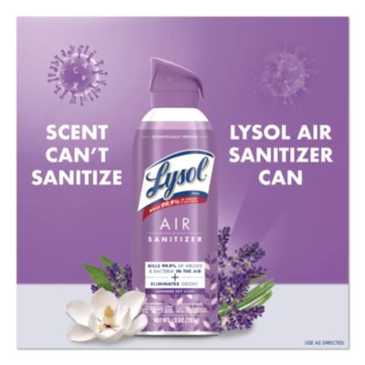 Air Sanitizer Spray, Lavender Sky Scent, 10 oz Aerosol Spray