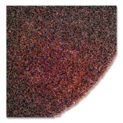 Low-Speed Buffer Floor Pads 5100, 14" Diameter, Red, 5/carto