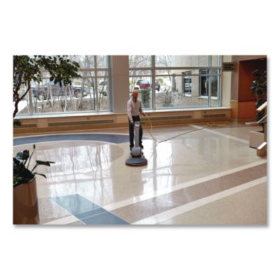 Diamond Floor Pads, 20" Diameter, Purple, 5/carton
