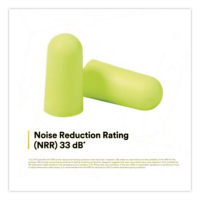 E-A-Rsoft Yellow Neon Earplug Refill for One Touch Dispenser