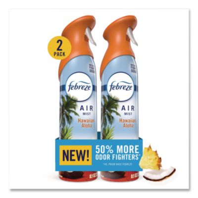 AIR, Hawaiian Aloha, 8.1 oz Aerosol Spray, 2/Pack, 3 Packs/C