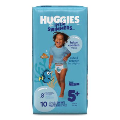 Little Swimmers, Size 5-6, 32 lbs and Up, 10/Pack, 8 Packs/C
