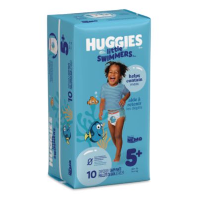 Little Swimmers, Size 5-6, 32 lbs and Up, 10/Pack, 8 Packs/C