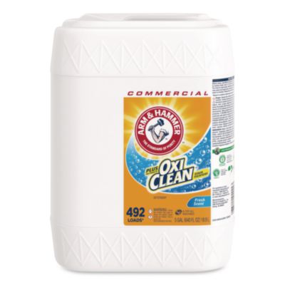 Plus OxiClean Laundry Detergent, 492 Loads, Fresh Scent, 5 g