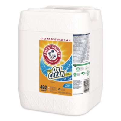 Plus OxiClean Laundry Detergent, 492 Loads, Fresh Scent, 5 g