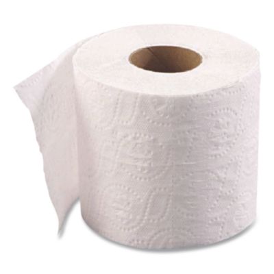 Standard Bath Tissue, 2-Ply, White, 400 Sheets/Roll, 96 Roll
