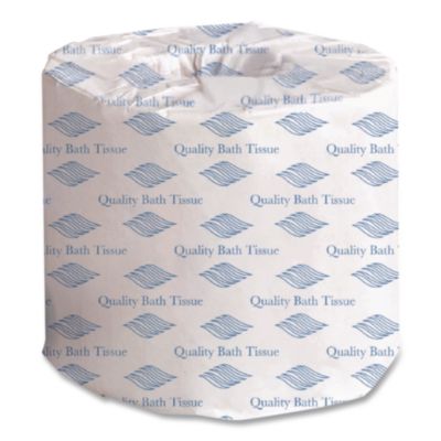 Standard Bath Tissue, Individually Wrapped Rolls, Septic Saf