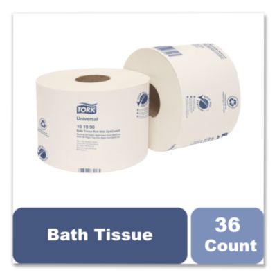 Universal Bath Tissue Roll with OptiCore, Septic Safe, 2-Ply