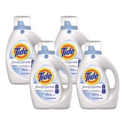 Free and Gentle Liquid Laundry Detergent, HE Compatible, 58