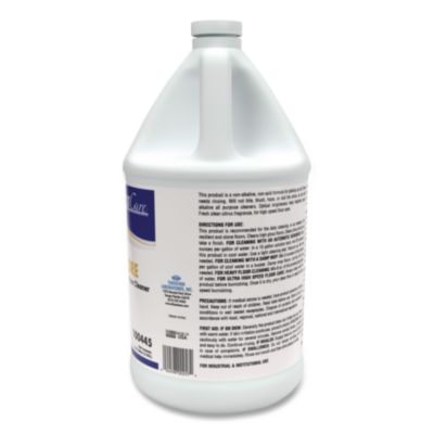 Rinse-No-More Floor Cleaner, Lemon Scent, 1 Gal, Bottle, 4/c