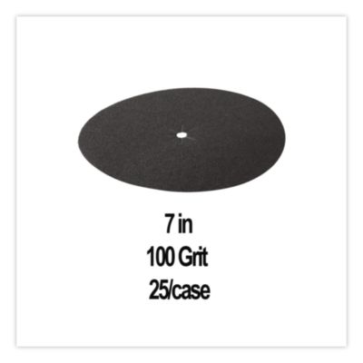 Regalite Floor Surfacing Hookit Discs, 7" Diameter, Purple,
