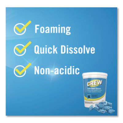 Crew Easy Paks Toilet Bowl Cleaner, Fresh Floral Scent, 0.5