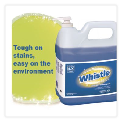 Whistle Laundry Detergent (HE), Floral Scent, 2 gal Bottle,