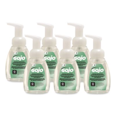 Green Certified Foam Soap, Fragrance-Free, 7.5 oz, 6/Carton