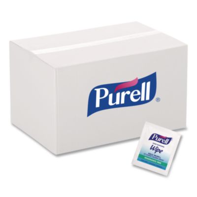 Sanitizing Hand Wipes, Individually Wrapped, 5 x 7, Unscente