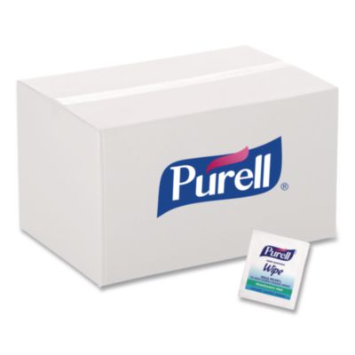Premoistened Sanitizing Hand Wipes, Individually Wrapped, 5