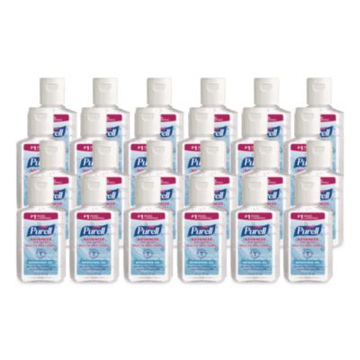 Advanced Hand Sanitizer Refreshing Gel, 2 oz, Flip-Cap Bottl