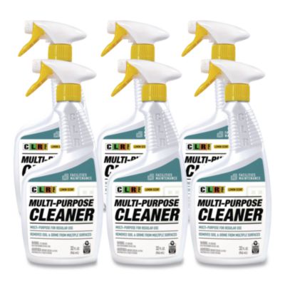 Multi-Purpose Cleaner, Lemon Scent, 32 Oz Bottle, 6/carton