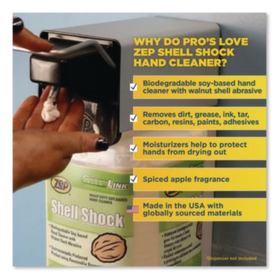 Shell Shock Heavy Duty Soy-Based Hand Cleaner, Cinnamon Scen