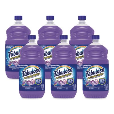 Antibacterial Multi-Purpose Cleaner, Lavender Scent, 48 oz B