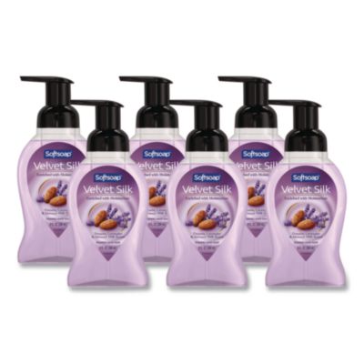 Velvet Silk Foaming Liquid Hand Soap, Lavender and Almond Mi