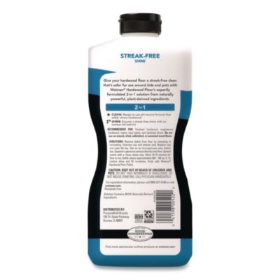 Hardwood Floor Cleaner, Unscented, 32 oz Squeeze Bottle, 6/C