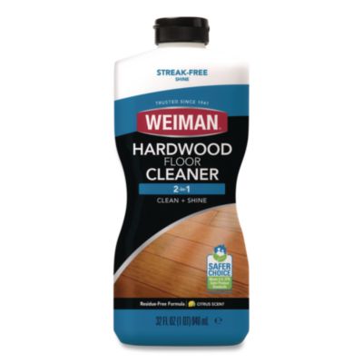 Hardwood Floor Cleaner, Unscented, 32 oz Squeeze Bottle, 6/C