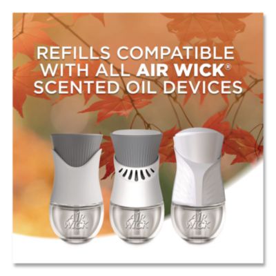 Scented Oil Refill, 0.67 Oz, Apple Cinnamon Medley, 2/pack,