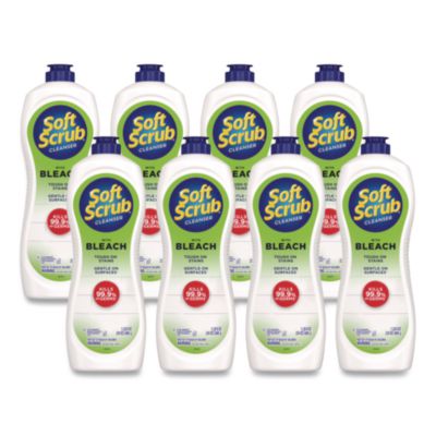 Antibacterial Surface Cleanser with Bleach, 24 oz Bottle, 8/