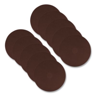 EcoPrep EPP Specialty Pad, 20" Diameter, Maroon, 10/Carton