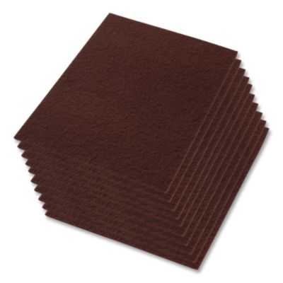 Ecoprep Epp Specialty Pads, 28 X 14, Maroon, 10/carton