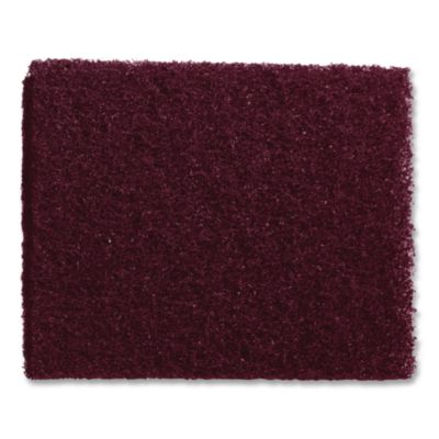 Ecoprep Epp Specialty Pads, 28 X 14, Maroon, 10/carton