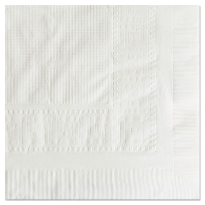 Cellutex Table Covers, Tissue/polylined, 54" X 108", White, 