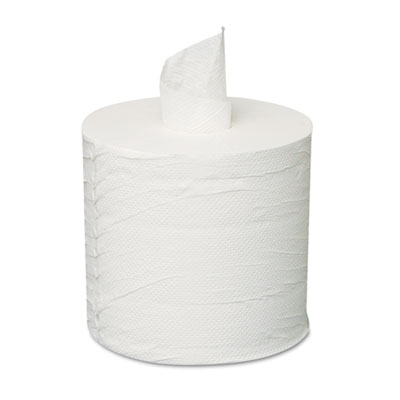 Centerpull Towel, 2-Ply, 7.3" x 500 ft, White, 600 Roll, 6 R