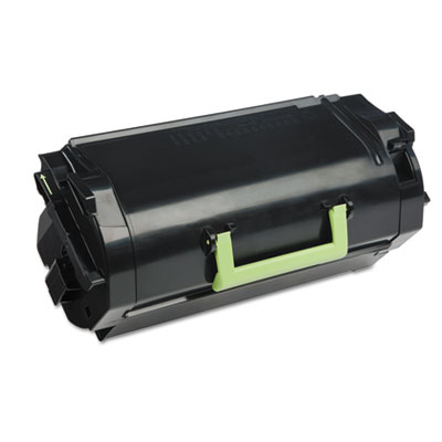 62d1000 Return Program Toner, 6,000 Page-Yield, Black