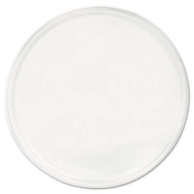 PolyPro Microwavable Deli Container Lids, Clear, Plastic, 50
