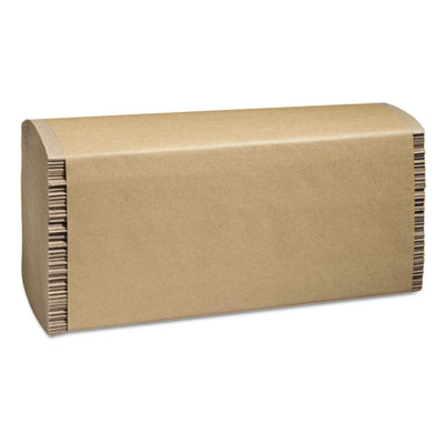 100% Recycled Folded Paper Towels, Multi-Fold, 1-Ply, 9.5 x 