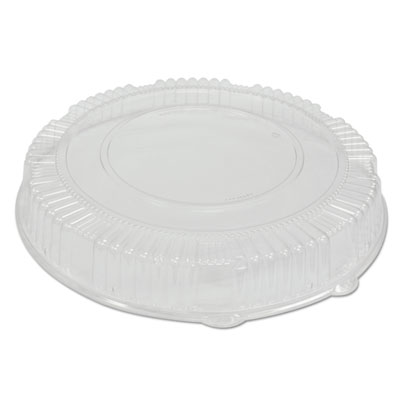 Caterline Dome Lids, 18" Diameter x 2.75" h, Clear, Plastic,