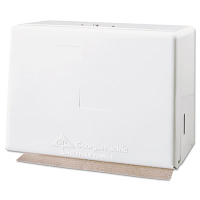 Space Saver Singlefold Towel Dispenser, Steel, 11.63 X 6.63