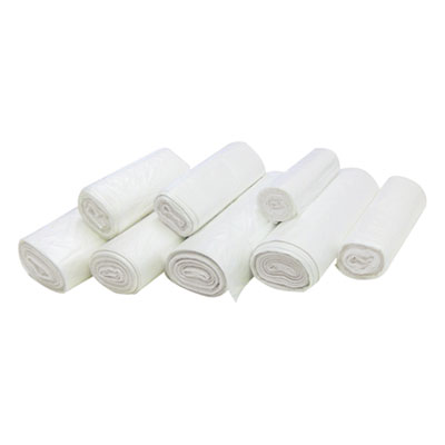 High-Density Commercial Can Liners, 7 gal, 6 mic, 20" x 22",