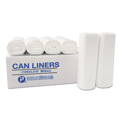 Low-Density Commercial Can Liners, 60 gal, 0.7 mil, 38" x 58