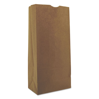 Grocery Paper Bags, 25# Size, 40# Basis Weight, 8.25" x 5.38