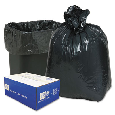 Linear Low-Density Can Liners, 16 gal, 0.6 mil, 24" x 33", B