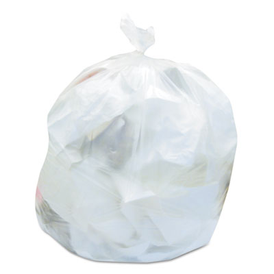 Linear Low-Density Can Liners, 60 Gal, 1.1 Mil, 38" X 58", C