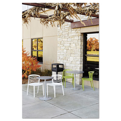 Canmeleon Aggregate Panel Receptacles, Side-Open, 38 gal, Po