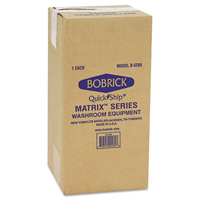 Matrix Series Two-Roll Tissue Dispenser, 6.25 x 6.88 x 13.5,