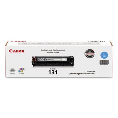 6271b001 (crg-131) Toner, 1,500 Page-Yield, Cyan